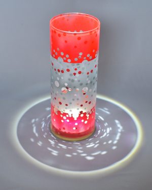 Under overhead spot light