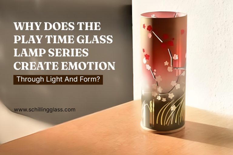 Why Does The Play Time Glass Lamp Series Create Emotion Through Light And Form?